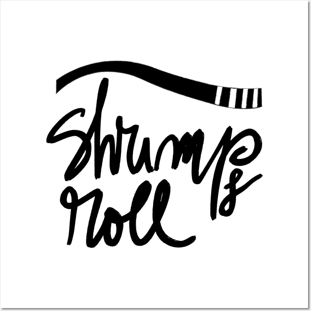 Shrimp and Roll ( Jiu Jitsu) Wall Art by Claudiaco